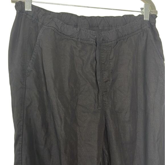 AG ADRIANO GOLDSCHMIED THE WEEKEND BLACK PANTS SIZE L - Picture 3 of 8